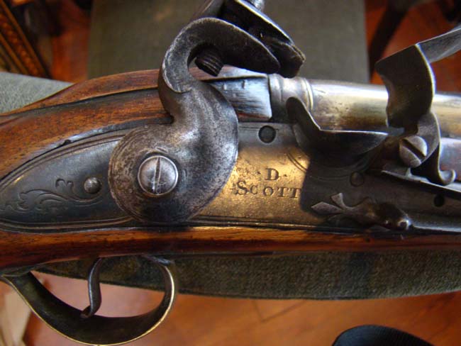 A RARE and HISTORIC Scottish brass barreled flintlock blunderbuss circa 1740-1745 — image 5
